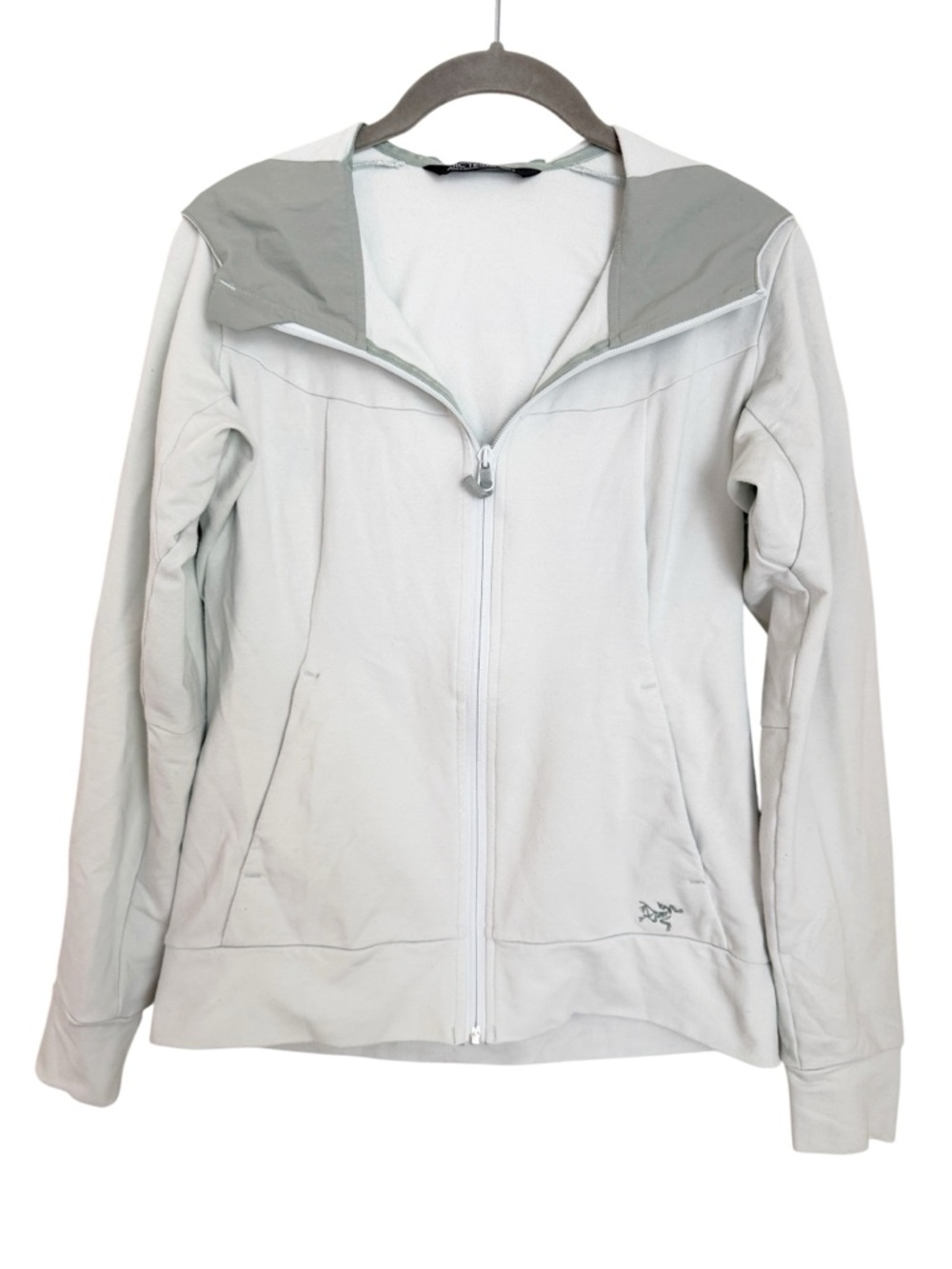 Arc'teryx Kyanite Full Zip Hoodie Pale Blue/Teal Sz S